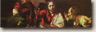 Caravaggio (1573 - 1610) Emmauszi vacsora